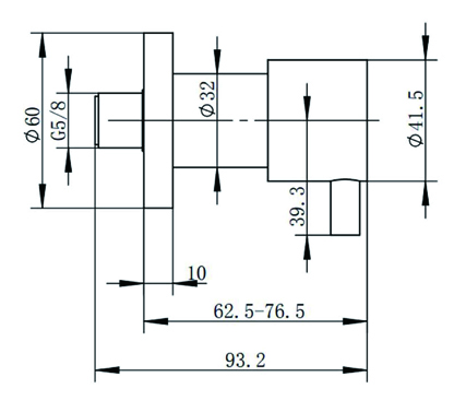 Pentro Brushed Nickel Round Shower Taps - Image 2