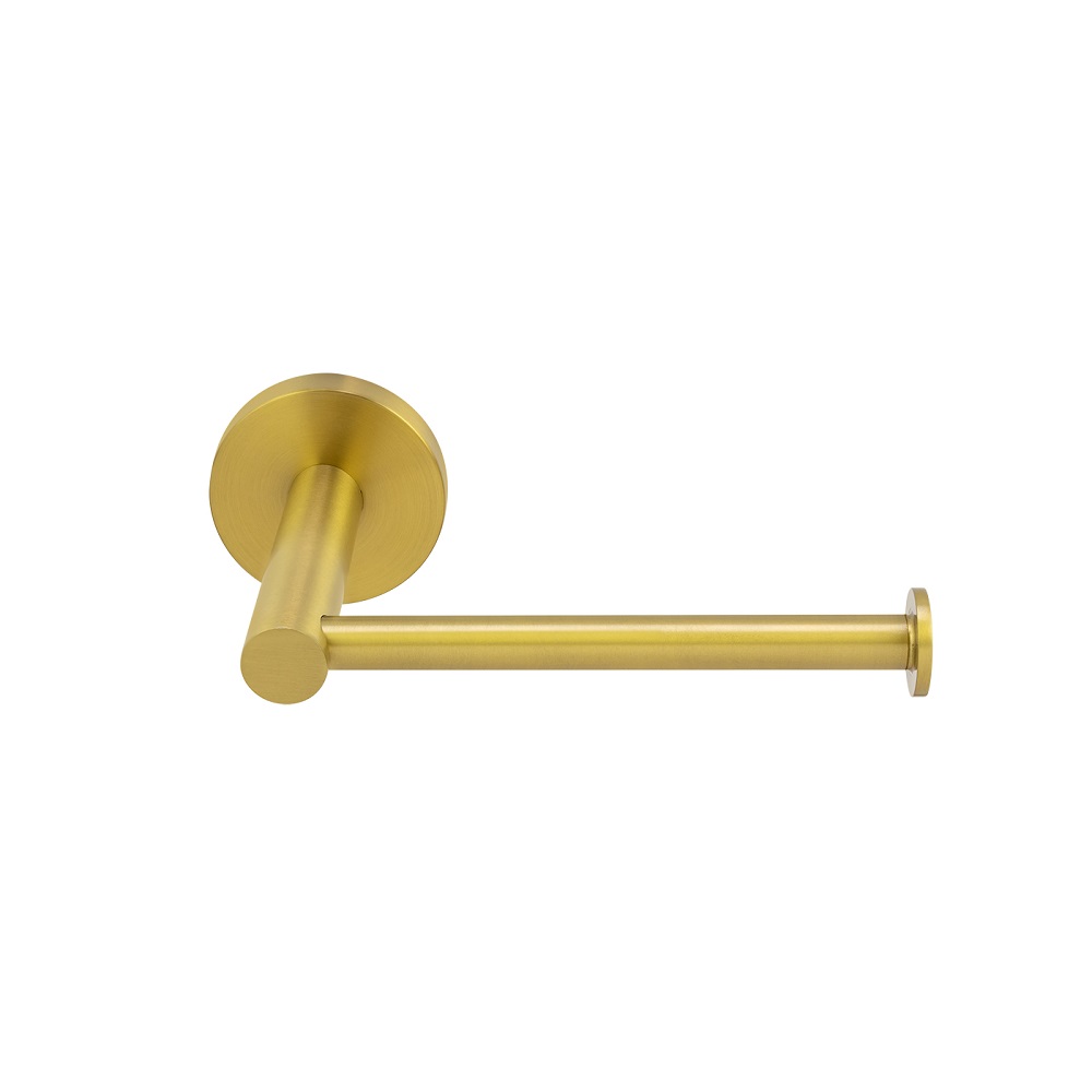 LUCID PIN - Brushed Brass Toilet Paper Holder - Image 2