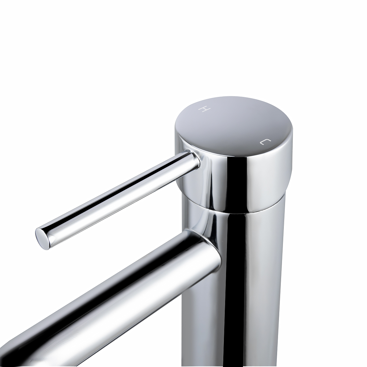 LUCID PIN - Chrome Basin Mixer - Image 3