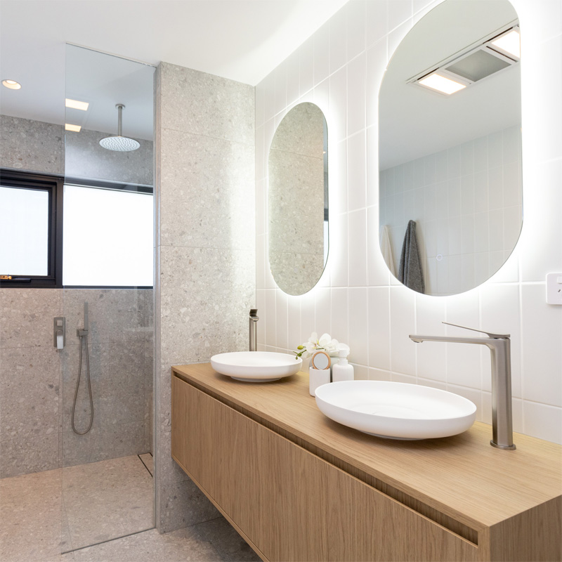 RUSHY - Brushed Nickel Basin Mixer - Image 5