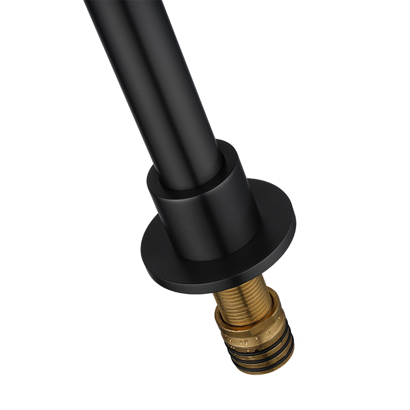 MOON - Brushed Gun Metal Grey Swivel Basin Mixer - Image 5