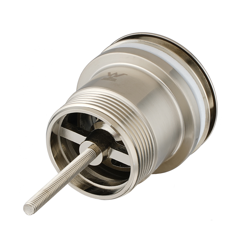 Brushed Nickel Pop Up Waste Universal - Image 5