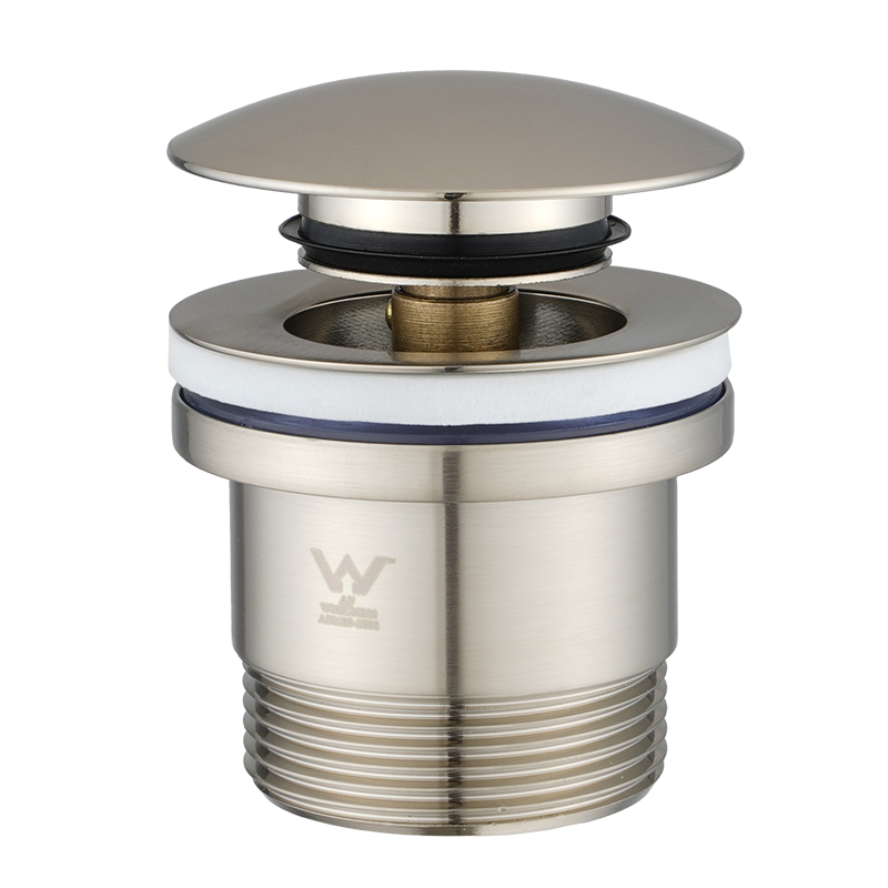 Brushed Nickel Pop Up Waste Universal - Image 2