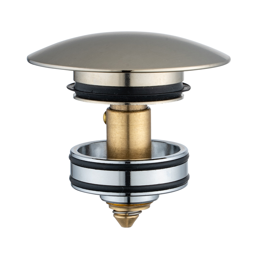 Brushed Nickel Pop Up Waste Universal - Image 4