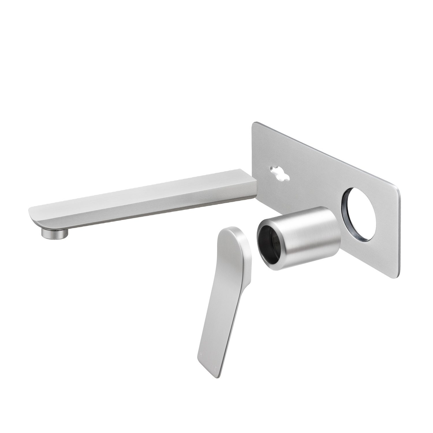 RUSHY - Brushed Nickel Spout Mixer - Image 2