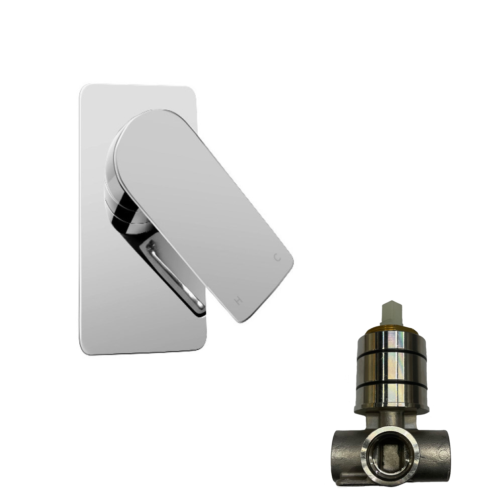 VOG - Chrome Wall Mixer - Image 3