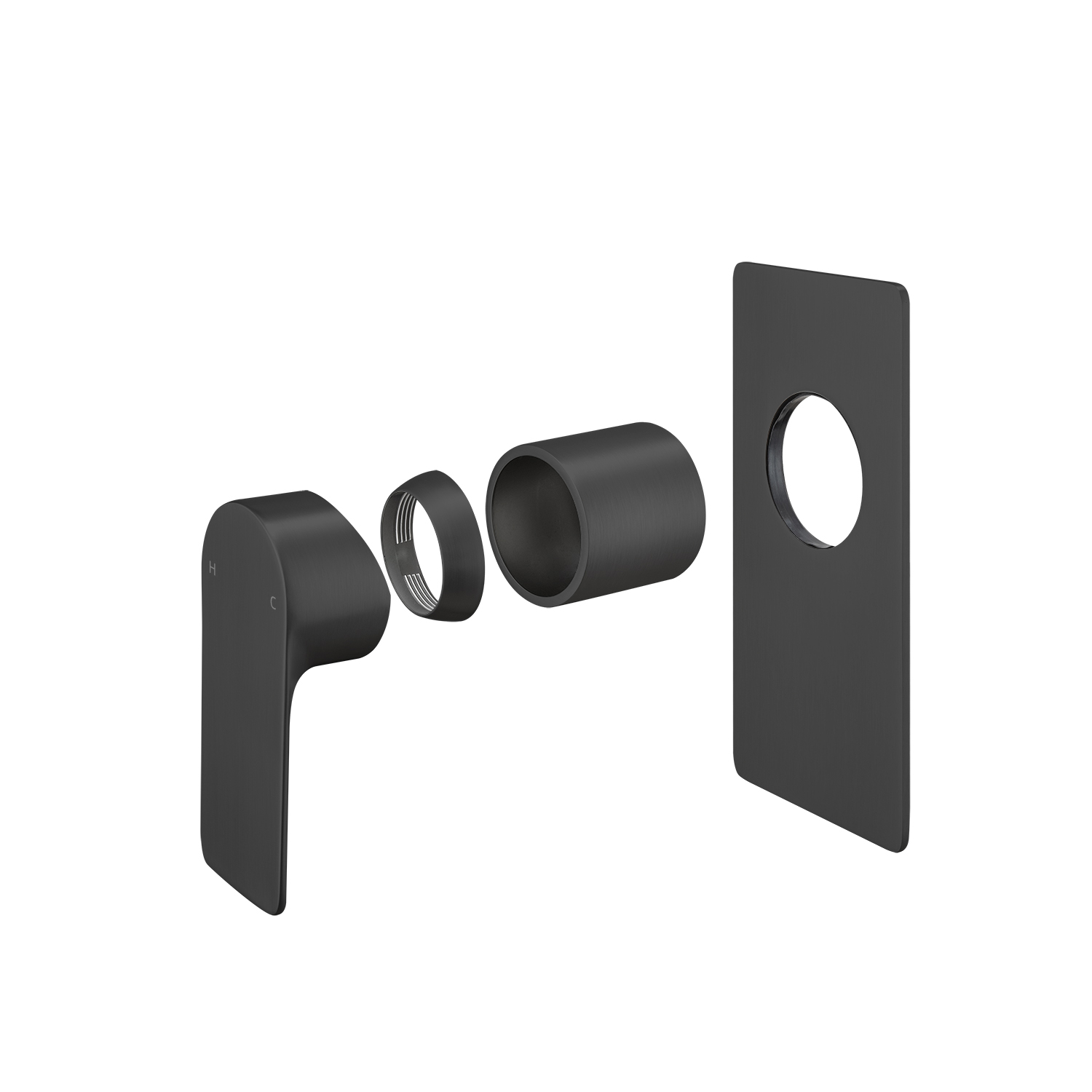 VOG - Gunmetal Wall Mixer - Image 3