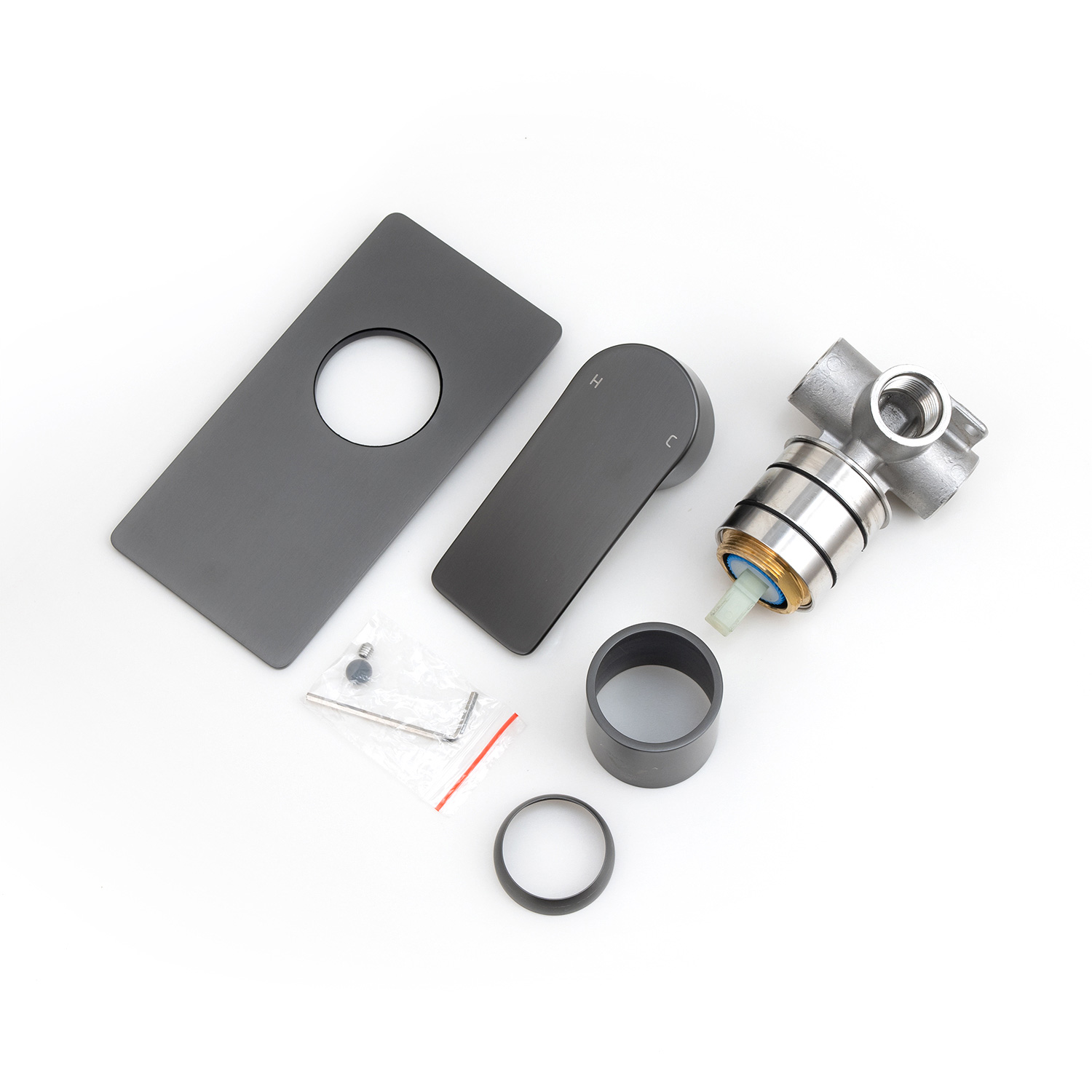 VOG - Gunmetal Wall Mixer - Image 4