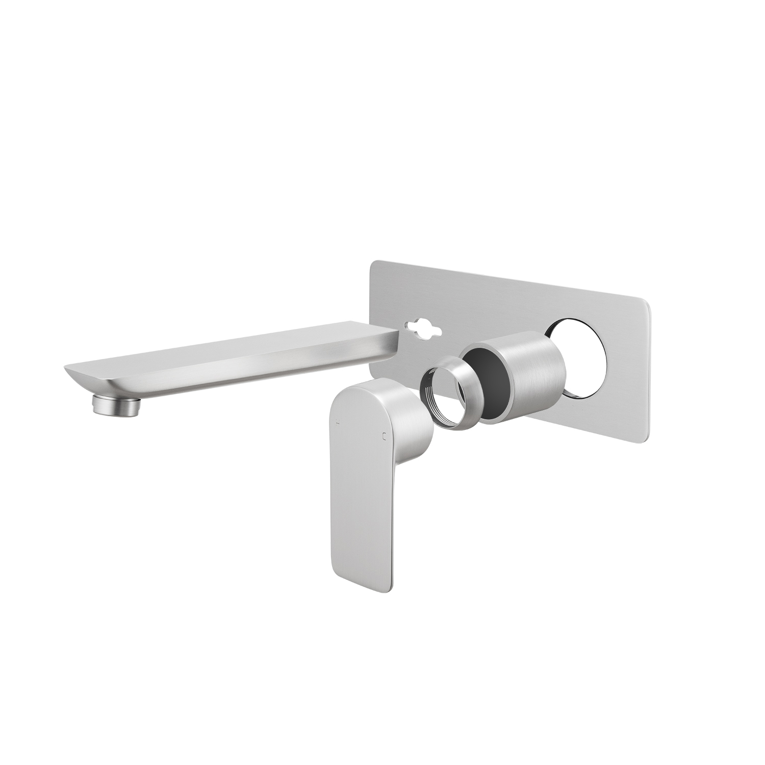 VOG - Brushed Nickel Spout Mixer - Image 3