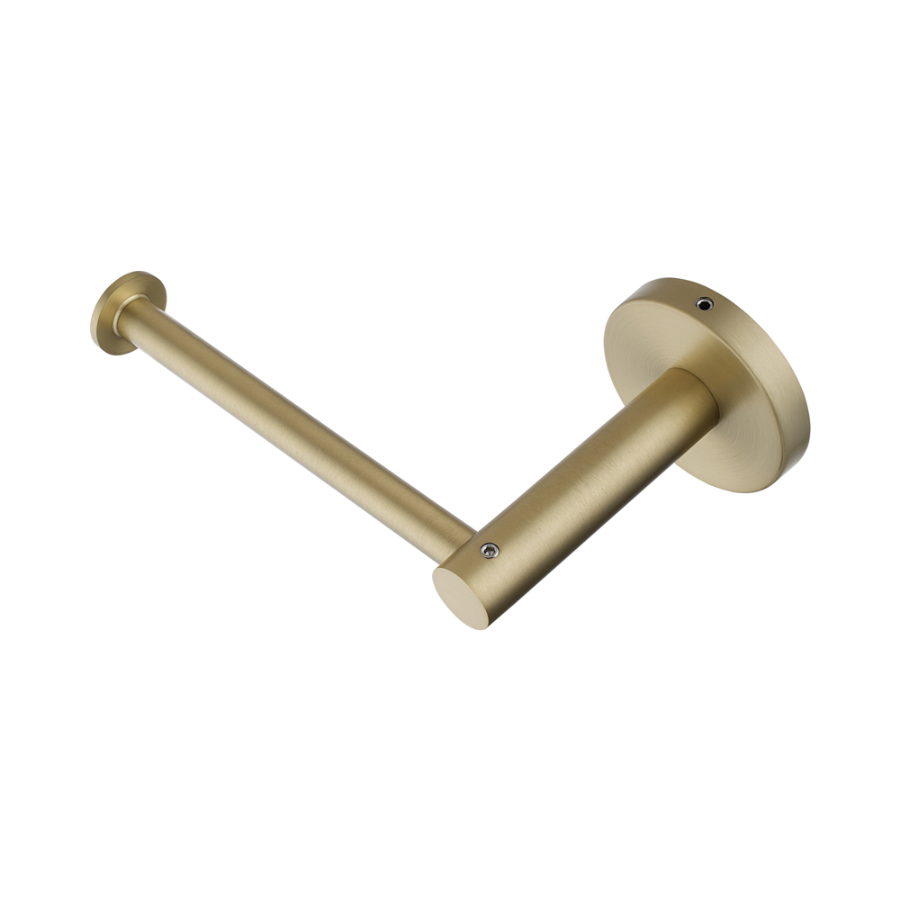 LUCID PIN - Light Brushed Brass Toilet Paper Holder - Image 4
