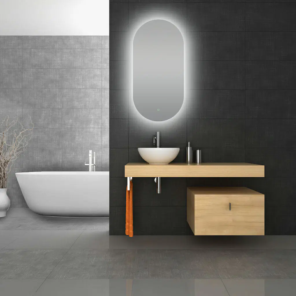 500x1000mm LED Mirror - Image 2