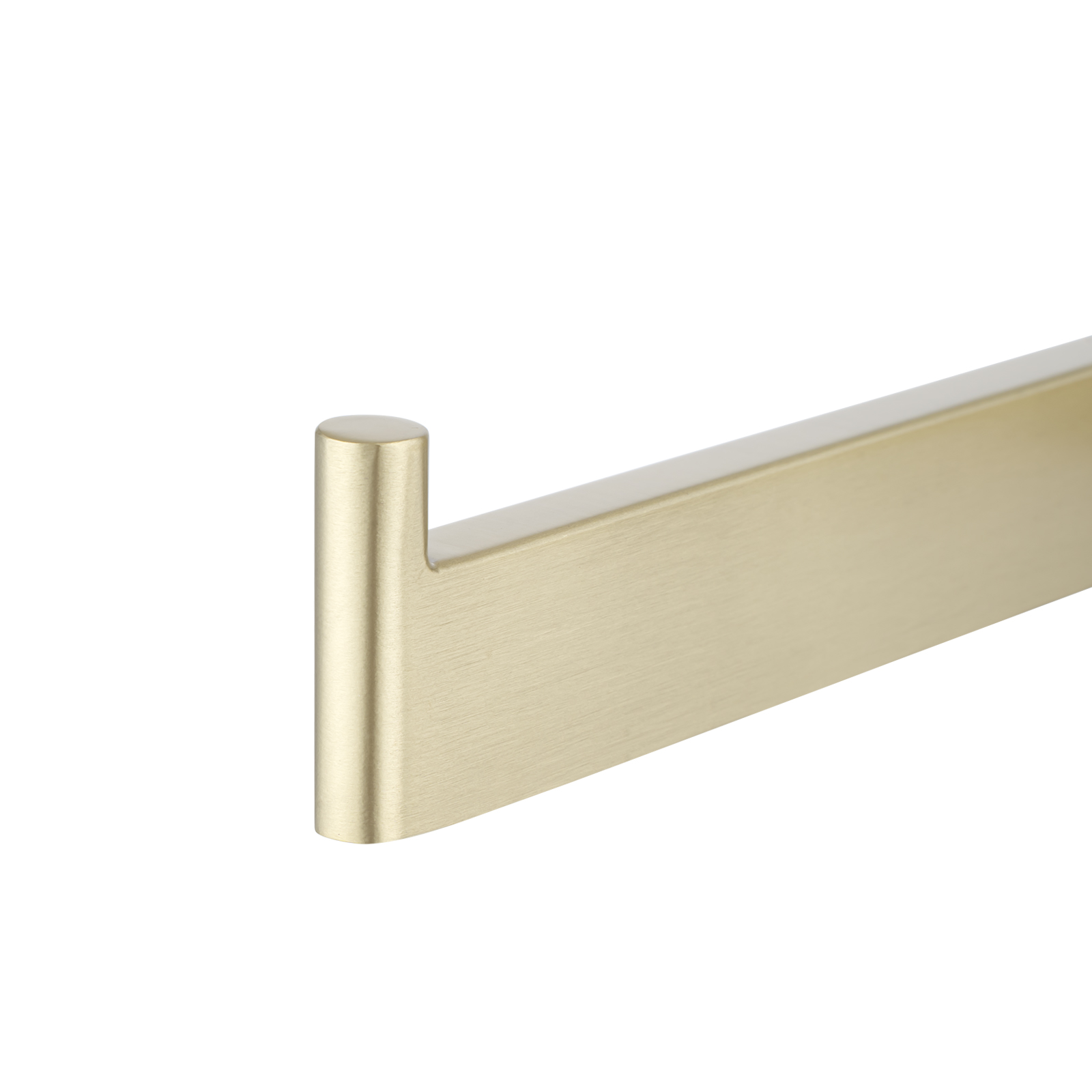 VOG - Light Brushed Brass Toilet Paper Holder - Image 4