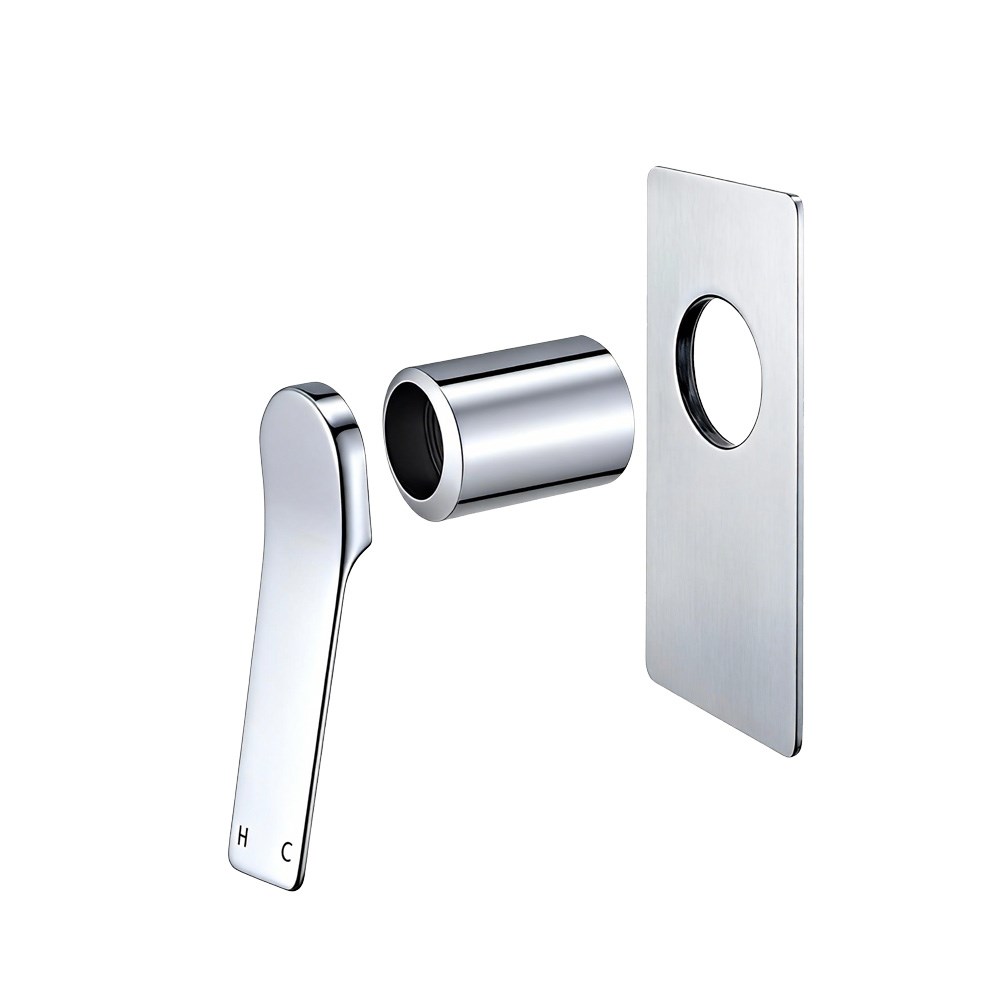 RUSHY - Chrome Wall Mixer - Image 3