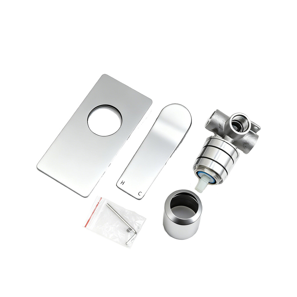 RUSHY - Chrome Wall Mixer - Image 4