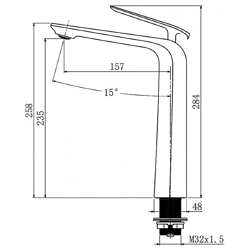ESPERIA - Gunmetal Basin Mixer - Image 2