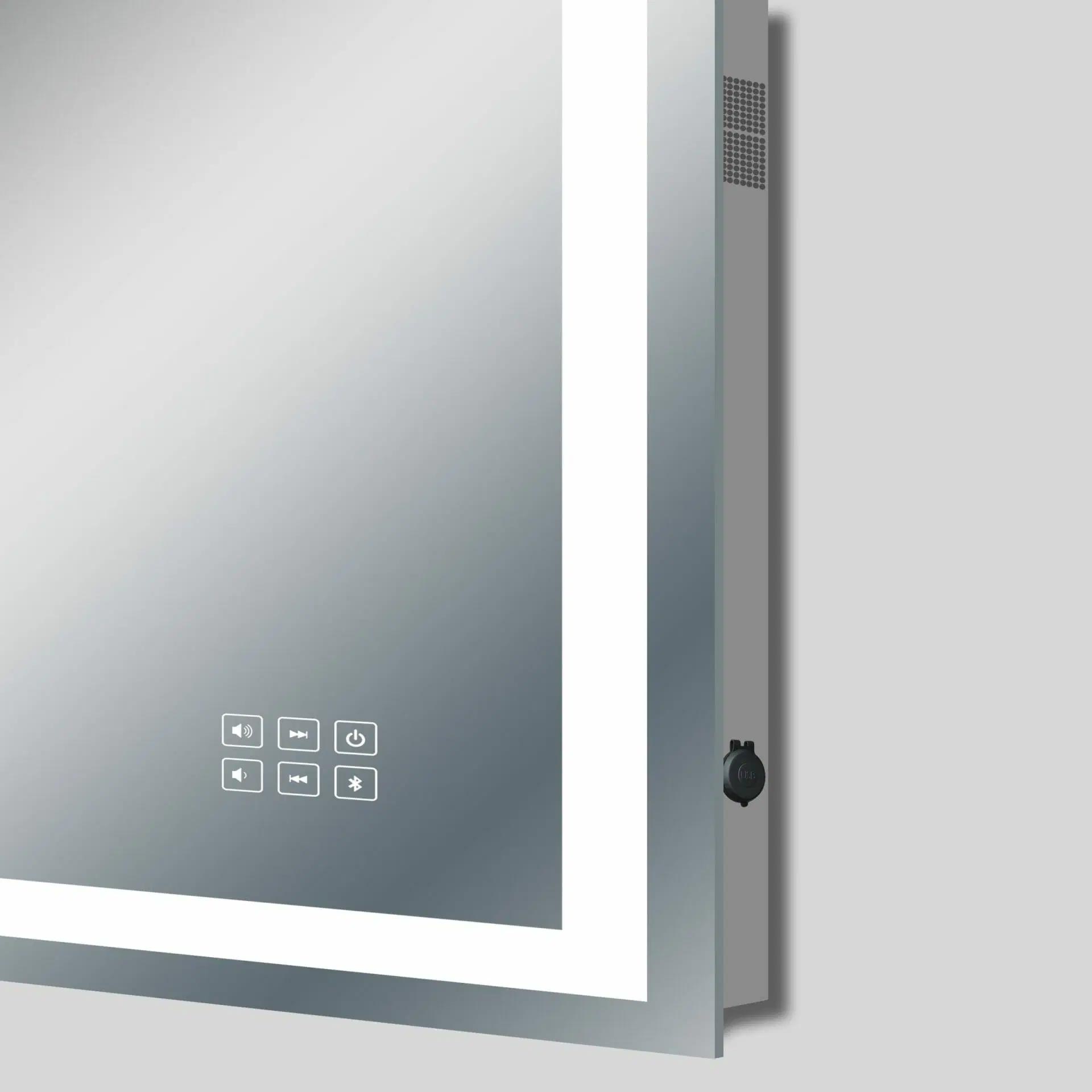 1200x800mm Bluetooth LED Mirror - Image 2