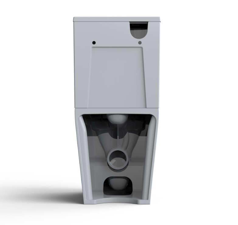 Arrow Sergio 669*384*805mm Dual Flush Washdown Two-piece Ceramic Toilet Suite Soft Closed Seat - Image 4